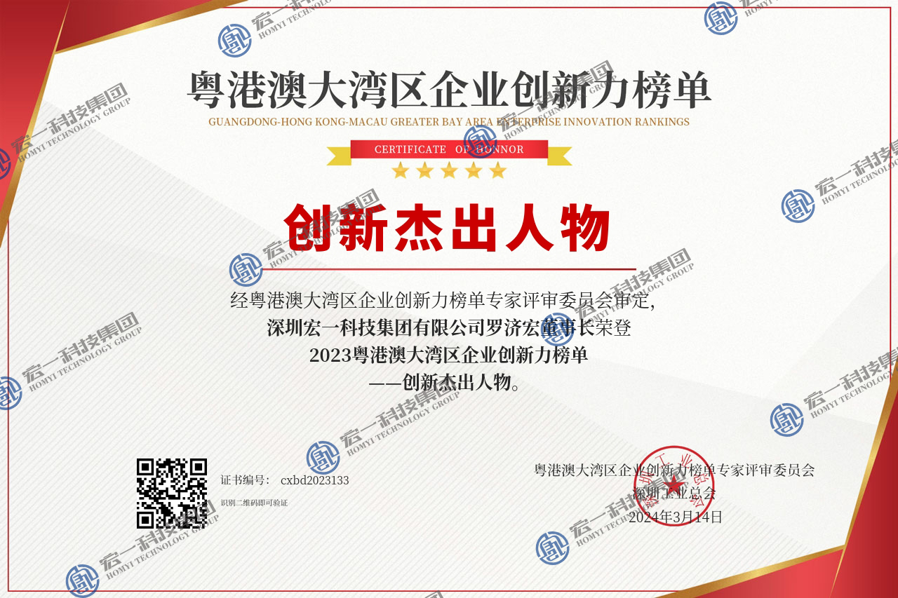 深圳立异优异人物